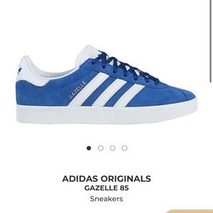 Blue Adidas Gazelle